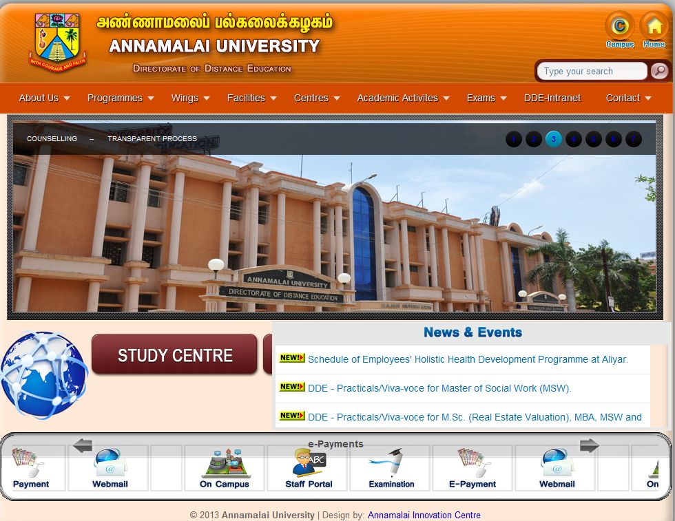 Download this Annamalai University... picture