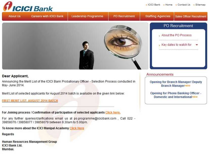 icici-bank-probationary-officers-results-2023-2024-student-forum