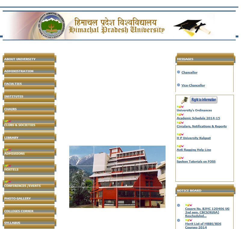 HP University Shimla Roll No - 2023 2024 Student Forum