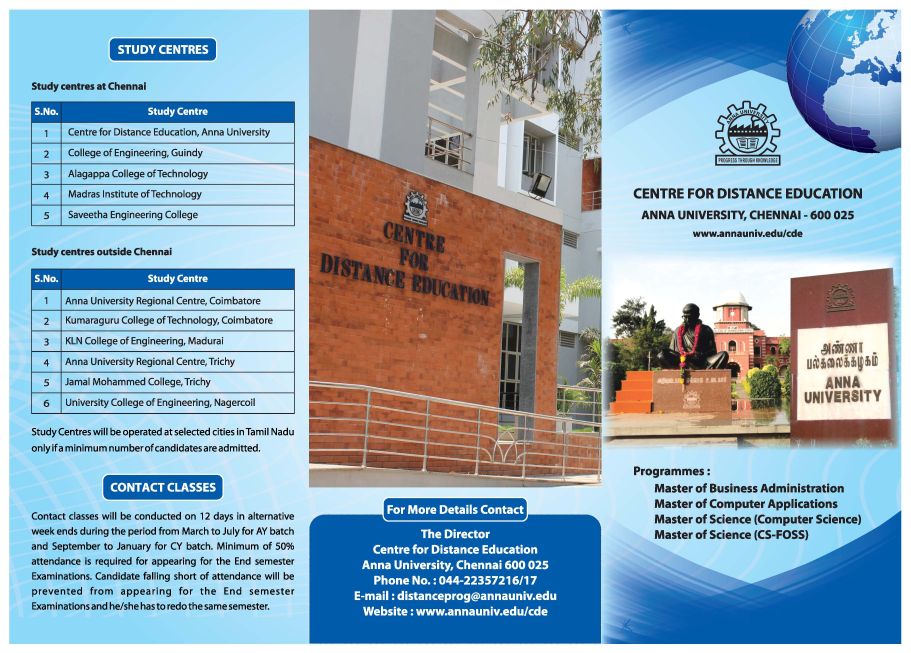 MBA Courses In Anna University Distance Education 2023 2024 Student Forum