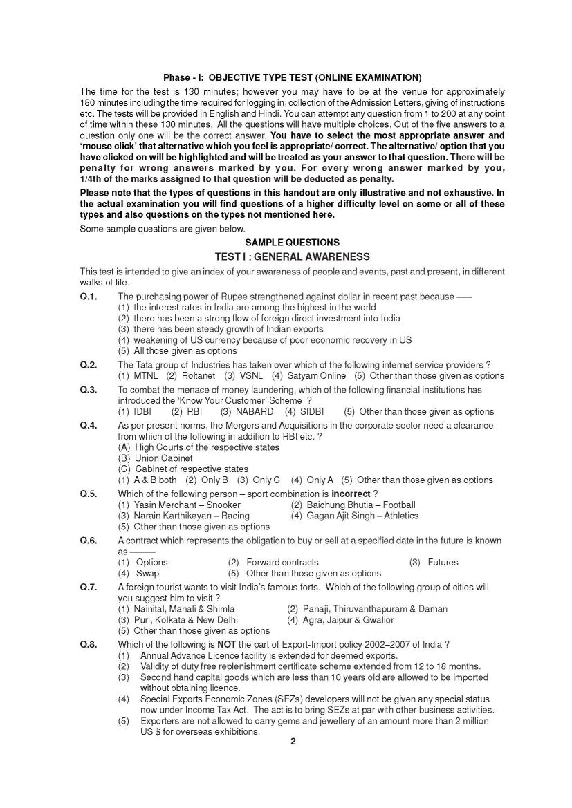 rbi grade b officer phase 1 question paper 2013 pdf