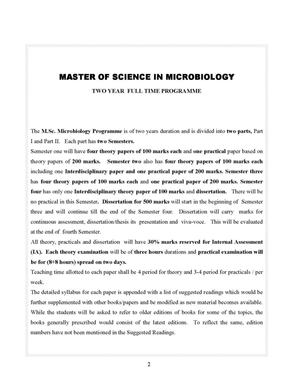 msc microbiology dissertation