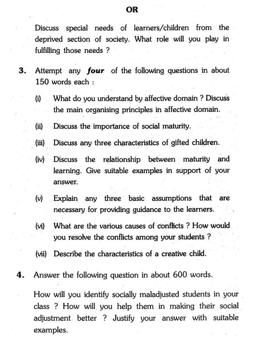 ignou 1st year assignment question paper