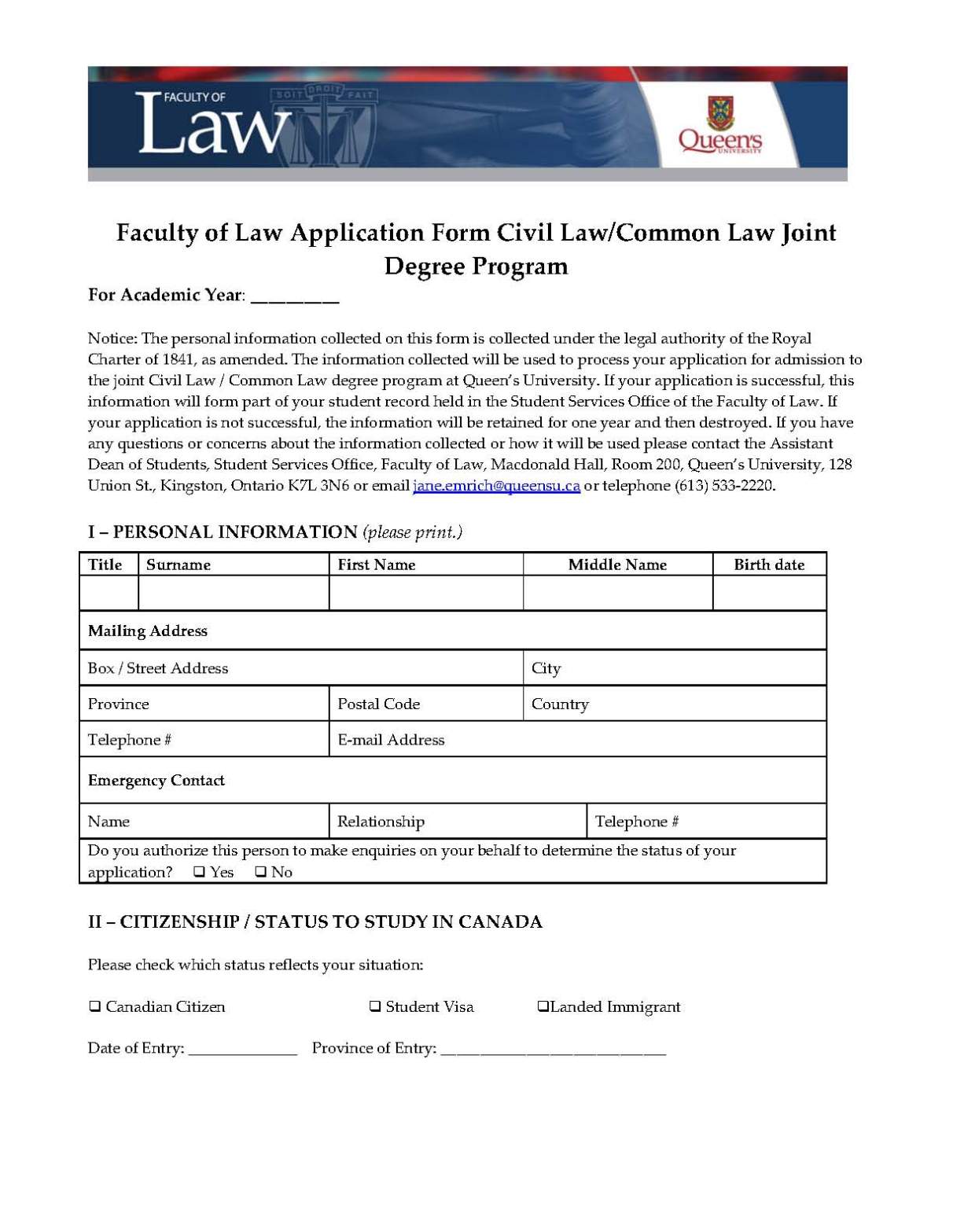 Queen's law school admissions 2023 2024 Student Forum