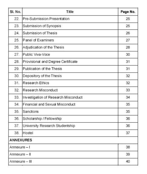 annamalai university phd prospectus 2021 22