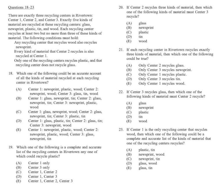 Fun Practice And Test Analytical Reasoning Lsat Questions