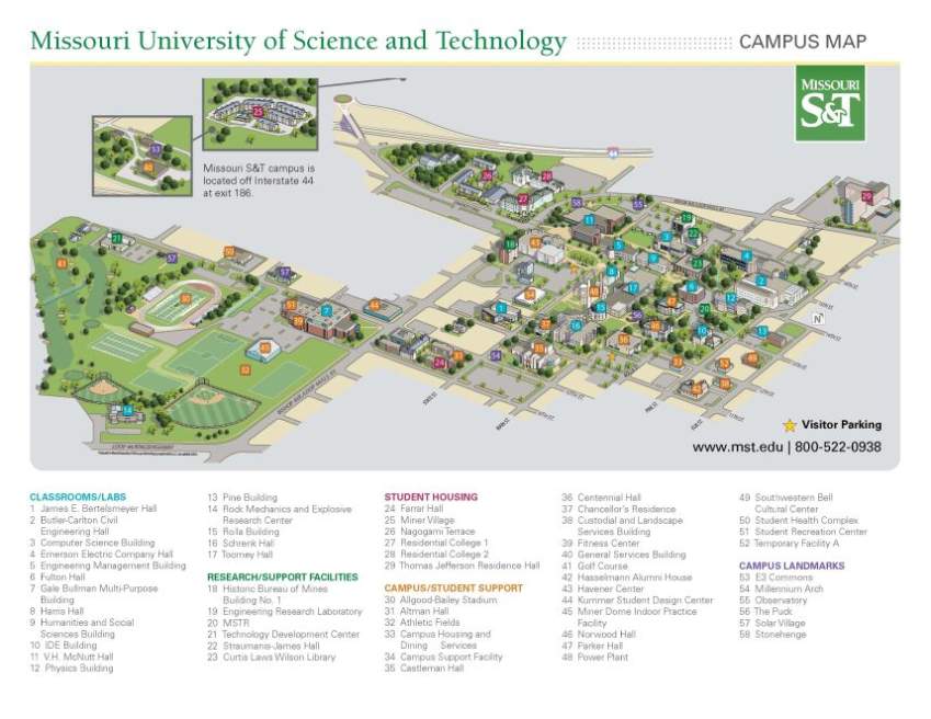 Missouri University Of Science And Technology Visit 2019 2020