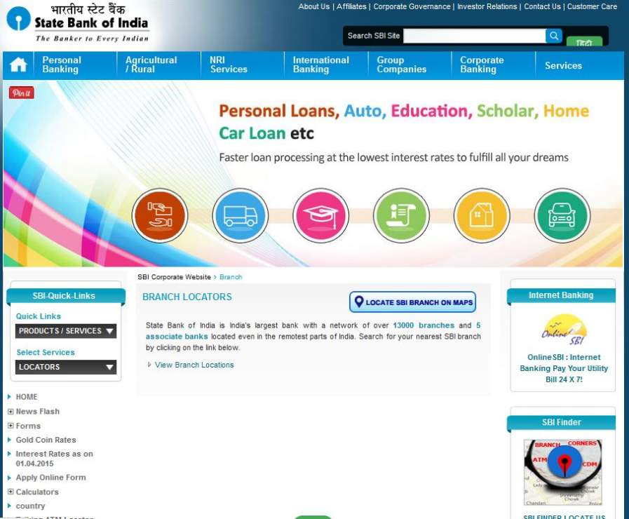 state bank of india all branches ifsc code