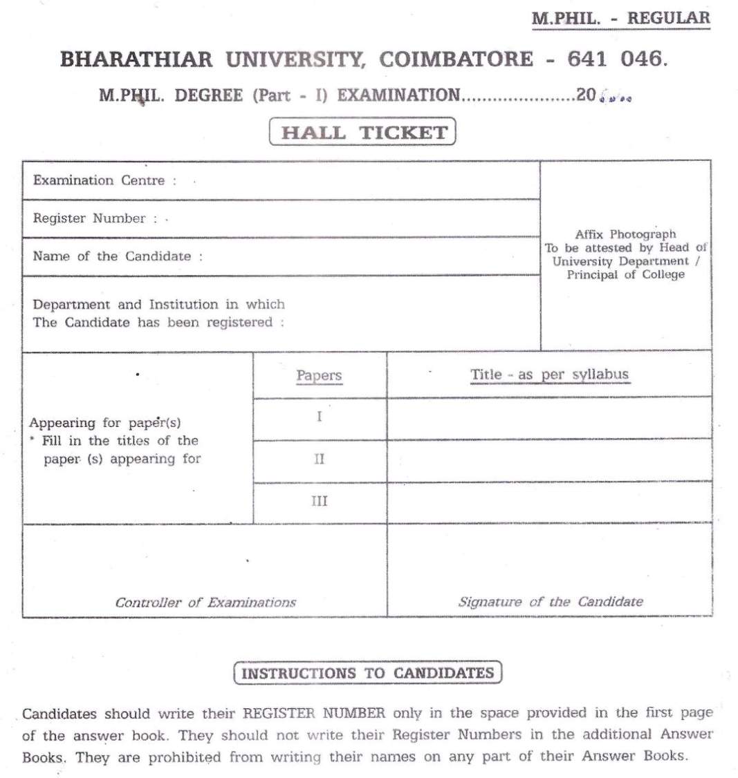phd thesis submission bharathiar university