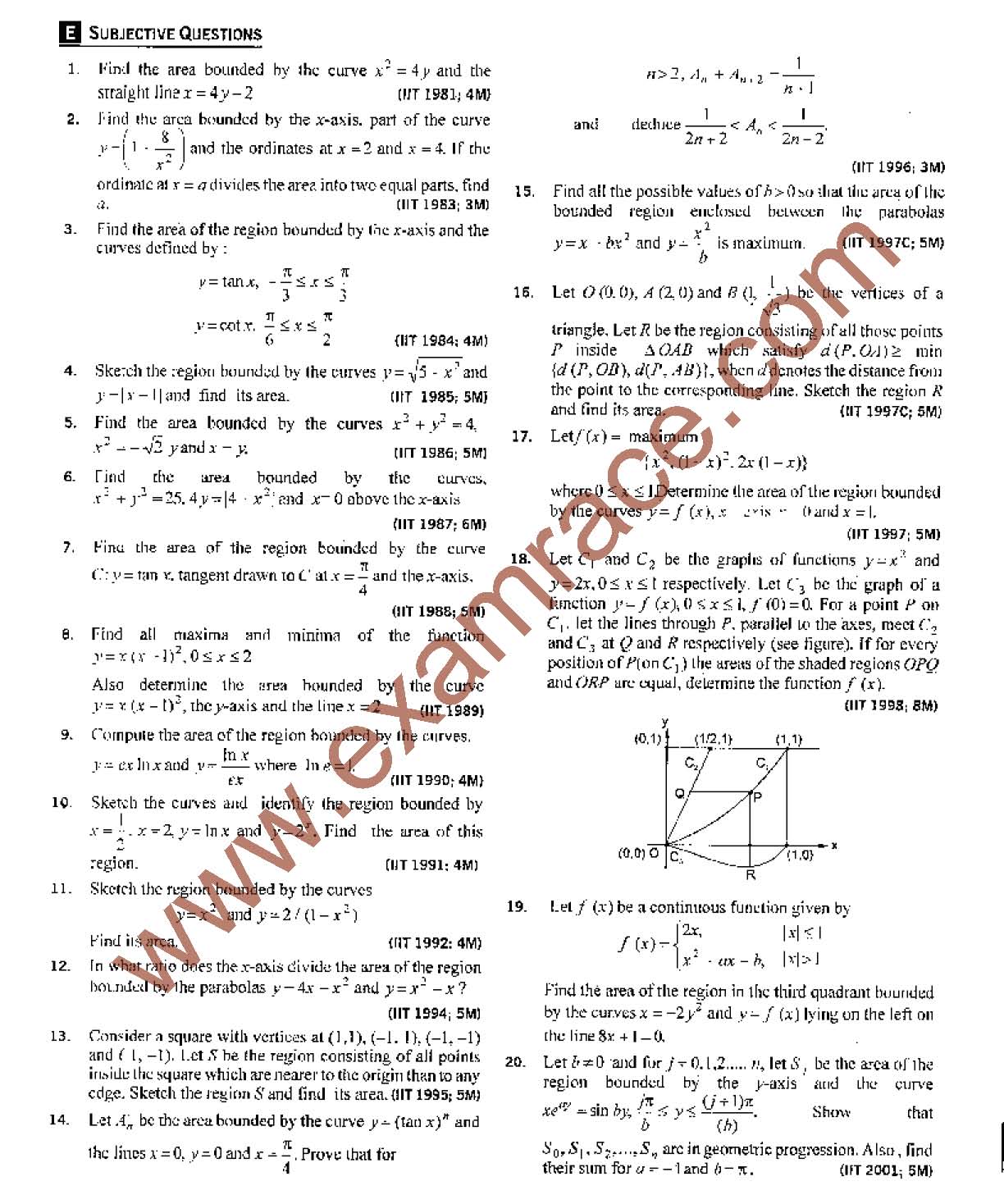 Jee Advanced Architecture Aptitude Test Sample Papers