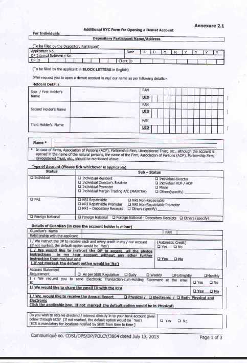 download forms of bank of india