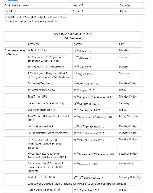 ub academic calendar fall 2021 Mriu Academic Calendar 2020 2021 Student Forum ub academic calendar fall 2021