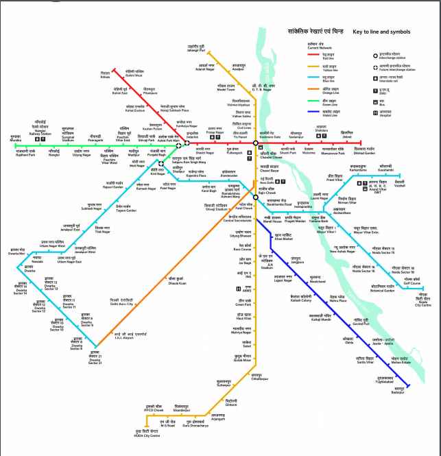 Latest Metro Map Delhi Pdf Dmrc Metro Map Pdf - 2022 2023 Student Forum