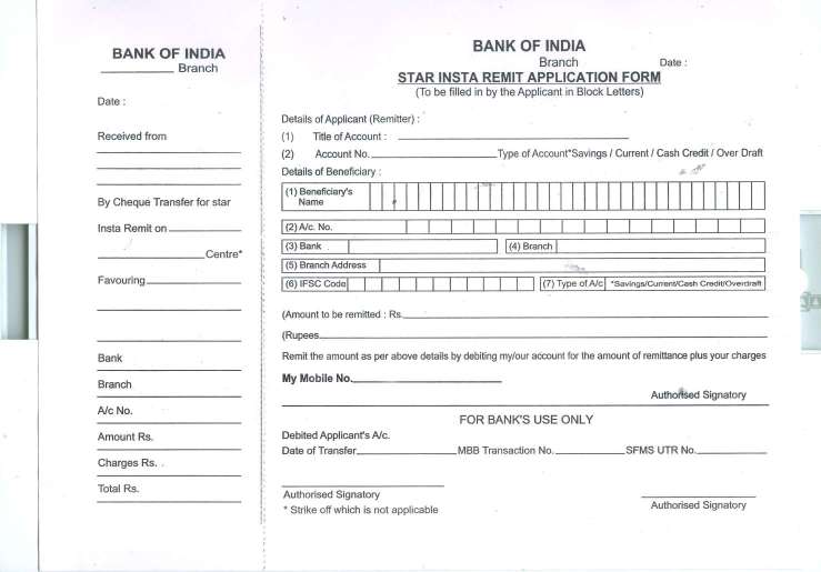 State bank of india rtgs form in excel format download