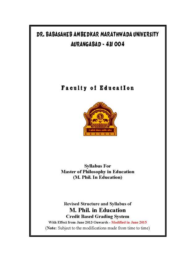 phd entrance exam 2022 aurangabad university