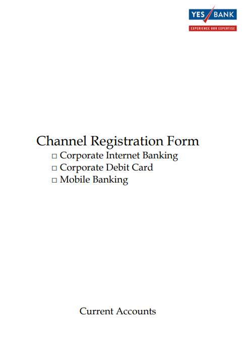 yes bank demand draft request form
